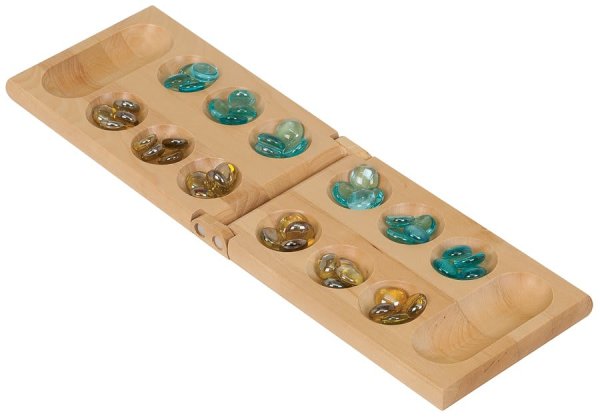 Wood Mancala Game Gift Set - Wood