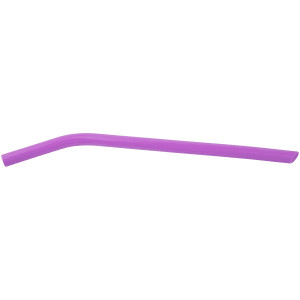 10" Purple Large Silicone Straw