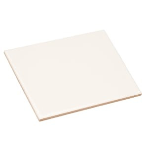 6" x 8" White Custom Printed Ceramic Tile