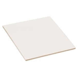 8" x 8" White Custom Printed Ceramic Tile