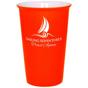 14 oz. Orange Latte LazerMug