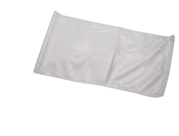 16" x 10 1/2" Two-Sided Custom Printed Flag - White