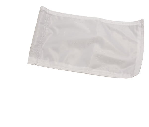 8" x 11 3/4" Two-Sided Custom Printed Flag - White