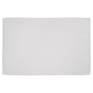 16" x 25" White Waffle Weave Custom Printed Towel