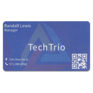 3 1/2 x 2" Custom Printed 2 Sided Business Card