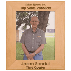 8 1/2" x 11" Genuine Red Alder Picture Frame