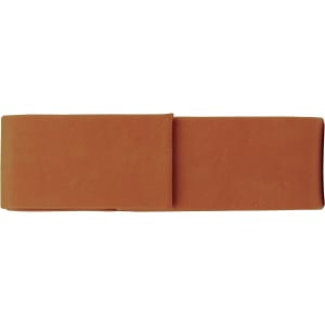 6 1/2" x 2" Rawhide Engraved Faux Leather Double Pen Case