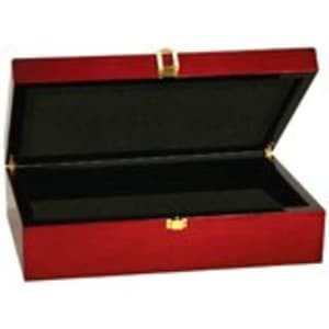 12 1/4" x 8 1/4" x 3 1/2" Rosewood Piano Finish Gift Box
