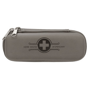 7" x 2 1/2" x 1 3/4" Gray Smoke Case