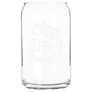 Libbey 16 oz. Beer Can Glass