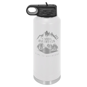Polar Camel 40 oz. White Water Bottle