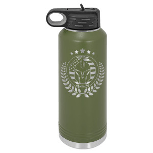 Polar Camel 40 oz. Olive Green Water Bottle