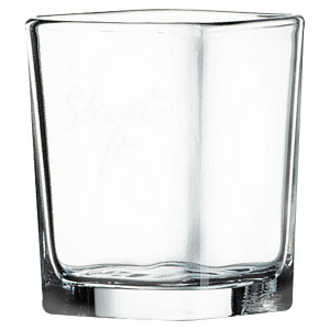 Polar Camel 2 1/4 oz. Square Shot Glass