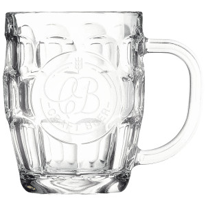 Polar Camel 20 oz. Beer Mug with Handle & Round Engraving Area