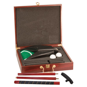 Rosewood Finish Executive Golf Set
