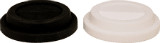 White Silicone Latte LazerMug Lid - White