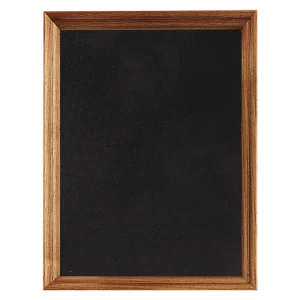 10" x 13" American Walnut Shadow Box with Black Velour Backing (Assembled)