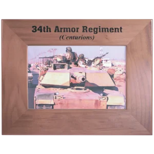 4" x 6" Genuine Walnut Picture Frame