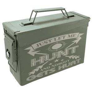 30 Caliber Army Surplus Steel Ammo Can