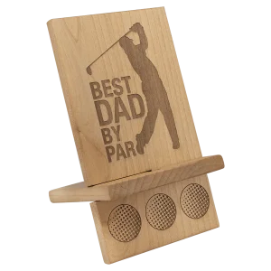 4 1/2" x 8" Red Alder Cell Phone/IPad Easel