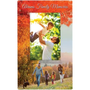 4" x 6" Custom Printed Ceramic Photo Frame