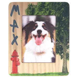 5" x 7" Custom Printed Wood Photo Frame