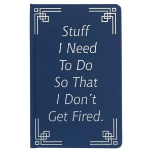 5 1/4" x 8 1/4" Blue Lazerburst Journal-Lasers to Silver