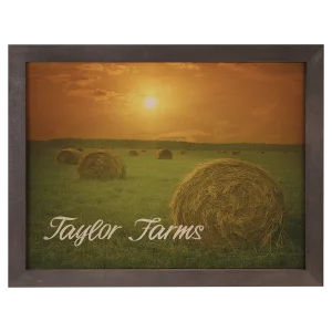 8" x 10" Custom Printed Wood Photo Panel with Frame