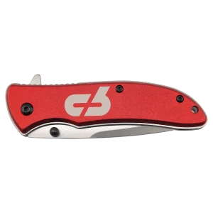 Bison River 4 1/4" Red Everyday Carry Knife