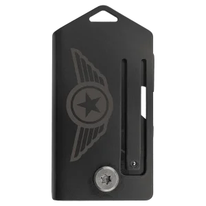 Bison River 2" Black Everyday Carry Knife