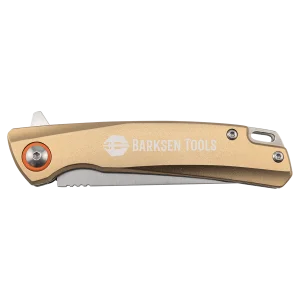 Bison River 4" Sand Everyday Carry Knife with Ball Bearing Open Mechanism