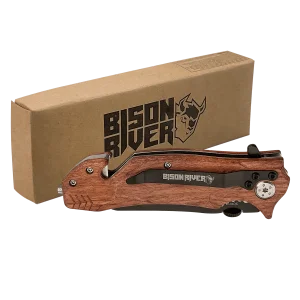 Bison River 4 1/2" Wood Rescue Knife