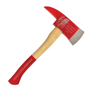 17 1/2" Bison River Short Fireman Axe with Blade Guard