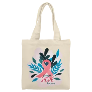 Natural Cotton Cavas Tote, 8" x 8"
