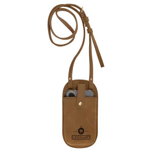 Essential Bag - Engraved Faux Leather, Creekside Collection, Medium Brown