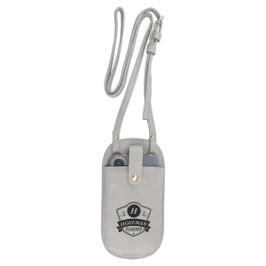 Essential Bag - Engraved Faux Leather, Creekside Collection, Light Gray