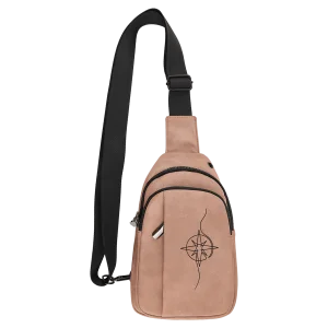 Explorer Bag - Engraved Faux Leather, Creekside Collection, Blush