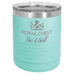 Polar Camel 10 oz. Teal Tumbler with Standard Lid