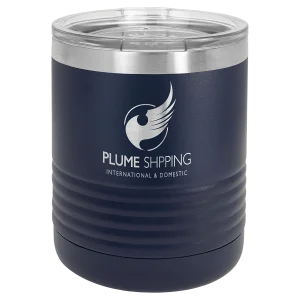 Polar Camel 10 oz. Navy Blue Tumbler with Standard Lid