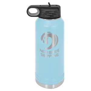 Polar Camel 32 oz. Light Blue Water Bottle