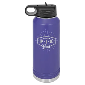 Polar Camel 32 oz. Purple Water Bottle