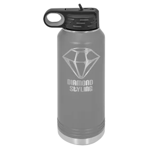 Polar Camel 32 oz. Dark Gray Water Bottle
