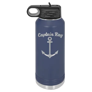 Polar Camel 32 oz. Navy Blue Water Bottle