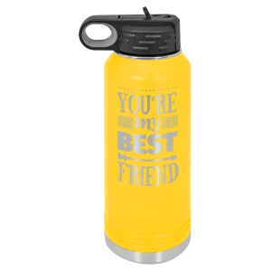 Polar Camel 32 oz. Yellow Water Bottle