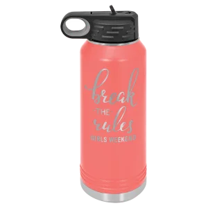 Polar Camel 32 oz. Coral Water Bottle