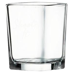 Polar Camel 2 1/4 oz. Square Shot Glass