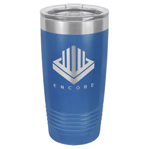 Polar Camel 20 oz. Royal Blue Ringneck Tumbler with Standard Lid
