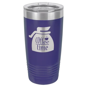 Polar Camel 20 oz. Purple Ringneck Tumbler with Standard Lid