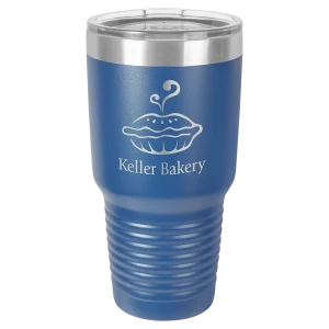 Polar Camel 30 oz. Royal Blue Ringneck Tumbler with Standard Lid