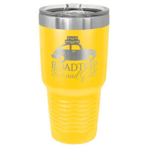 Polar Camel 30 oz. Yellow Ringneck Tumbler with Slider Lid